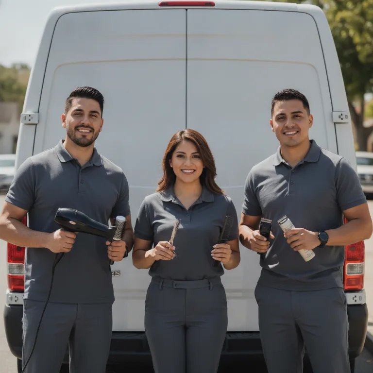 Cabeleireiro de Luxo equipe em Blumenau